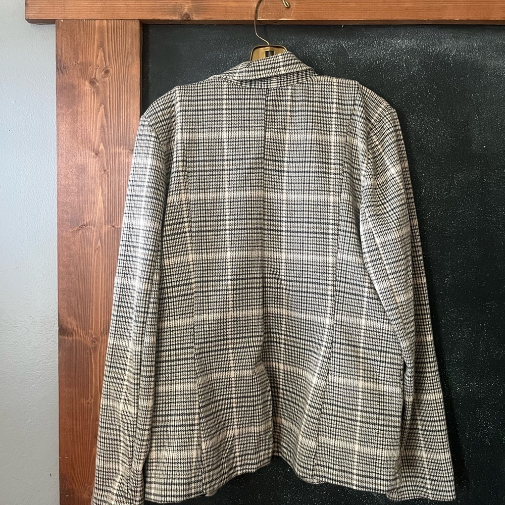 Anthropologie Maeve Collegiate Knit Blazer size L euc - Picture 7 of 7